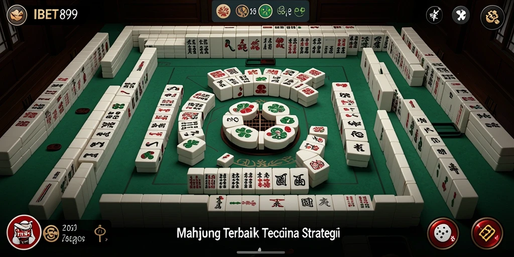Screenshot gameplay IBET899 menampilkan momen seru saat bermain Mahjong.
