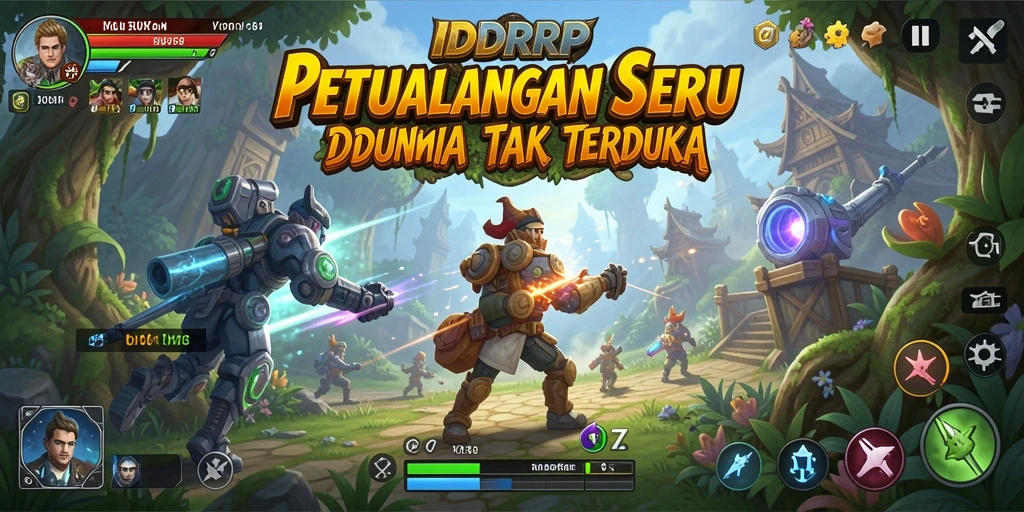 Tampilan menarik dari gameplay <strong>IDRRP</strong> yang menakjubkan.
