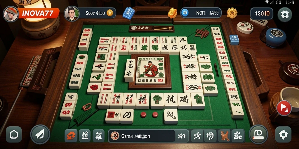 Gameplay seru dan menantang di INOVA77 Mahjong.