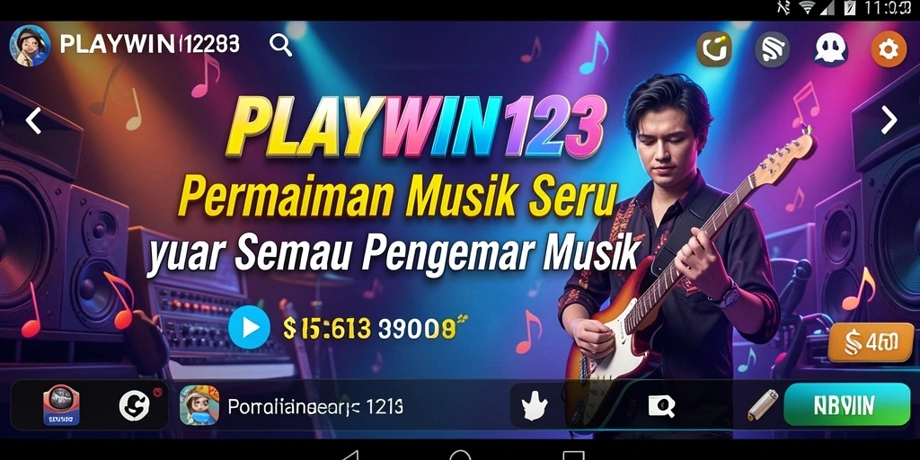 Menampilkan gameplay seru dari PLAYWIN123 dengan berbagai lagu.