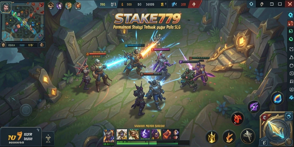 Tampilan gameplay STAKE779 yang menarik dengan aspek strategi SLG.