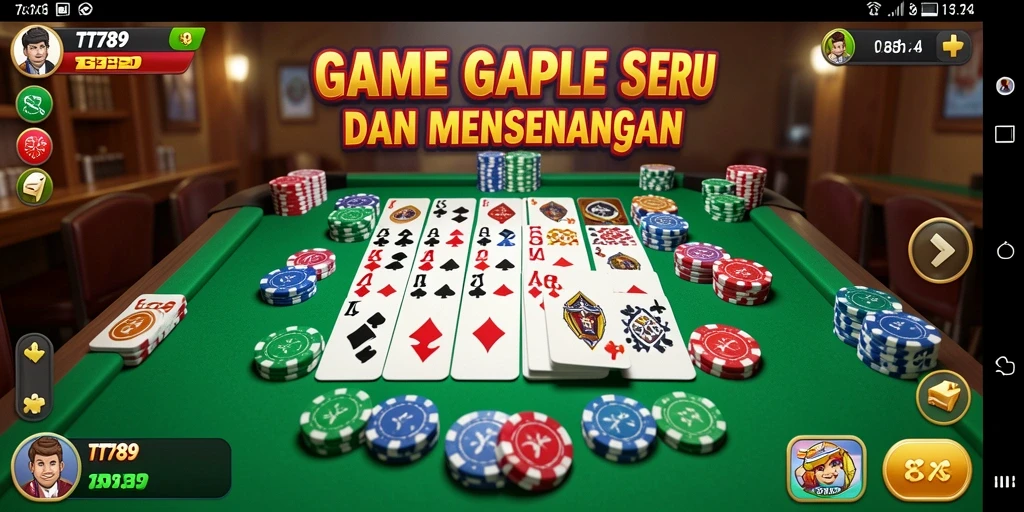 Tampilan gameplay seru dari TT789 yang menarik untuk dimainkan.