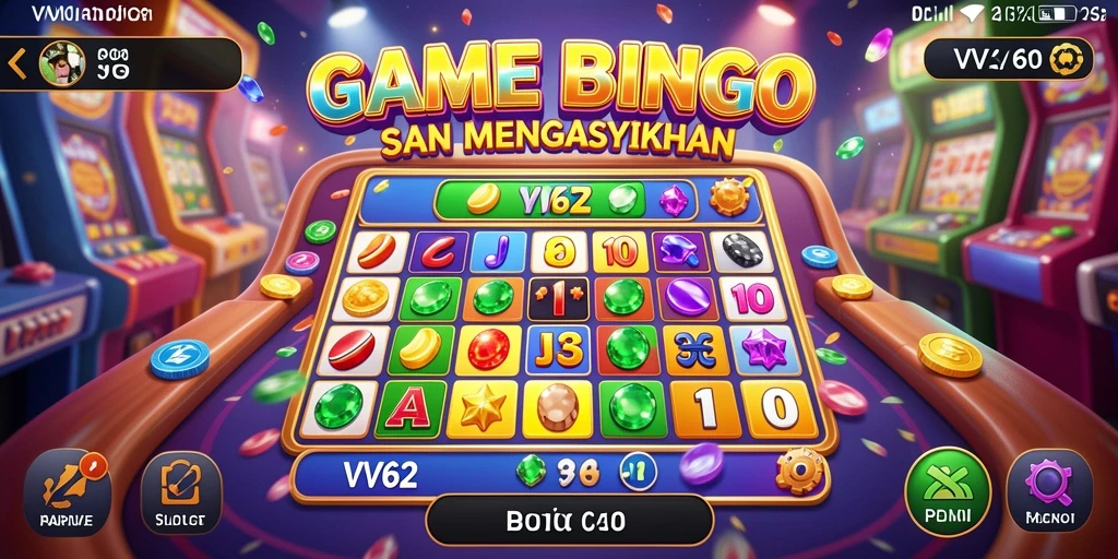 Tangkapan layar gameplay seru di VV62 dengan pemain aktif.